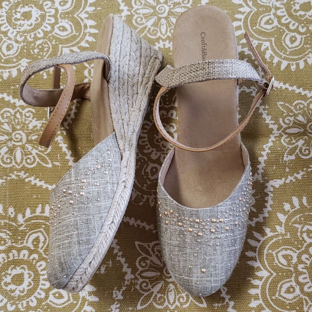 Croft & Barrow Wedge Shoes Women's 10
